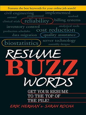 cover image of Resume Buzz Words